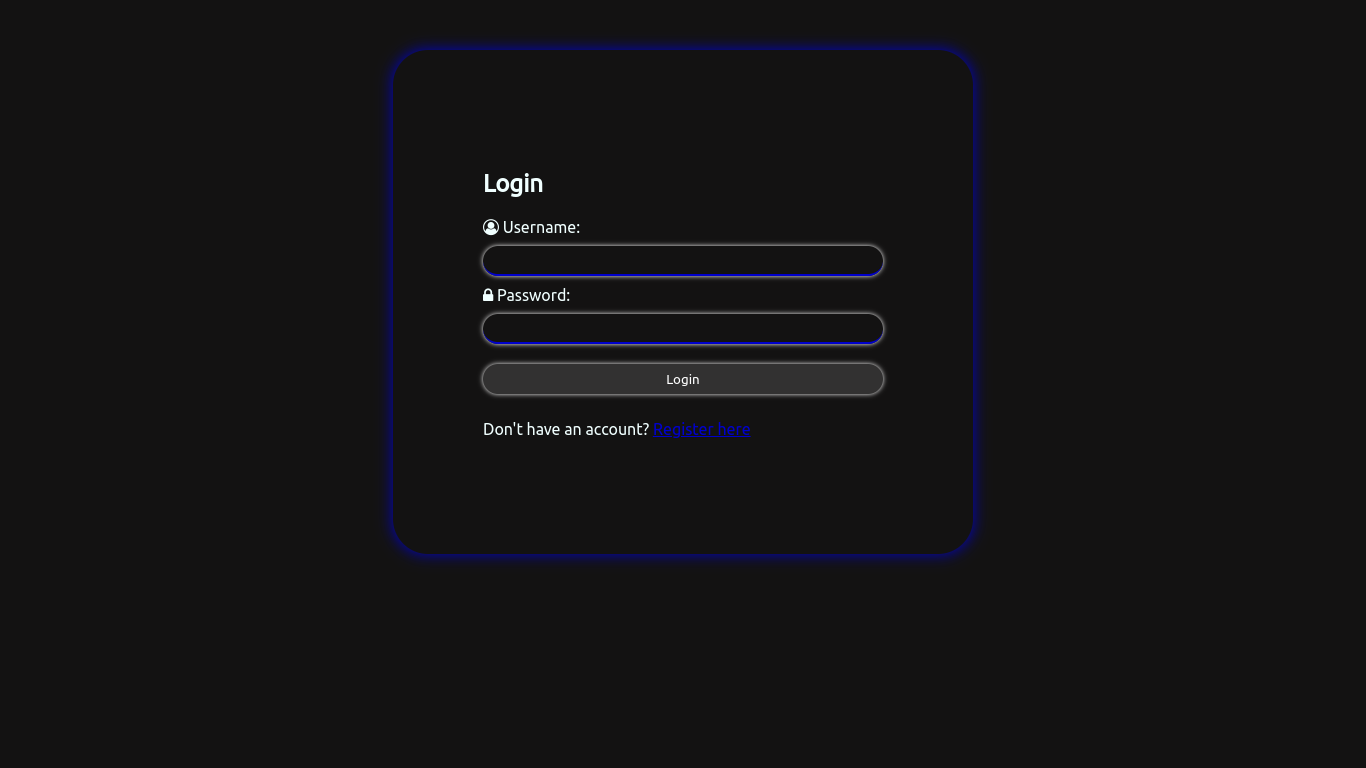 Login Page